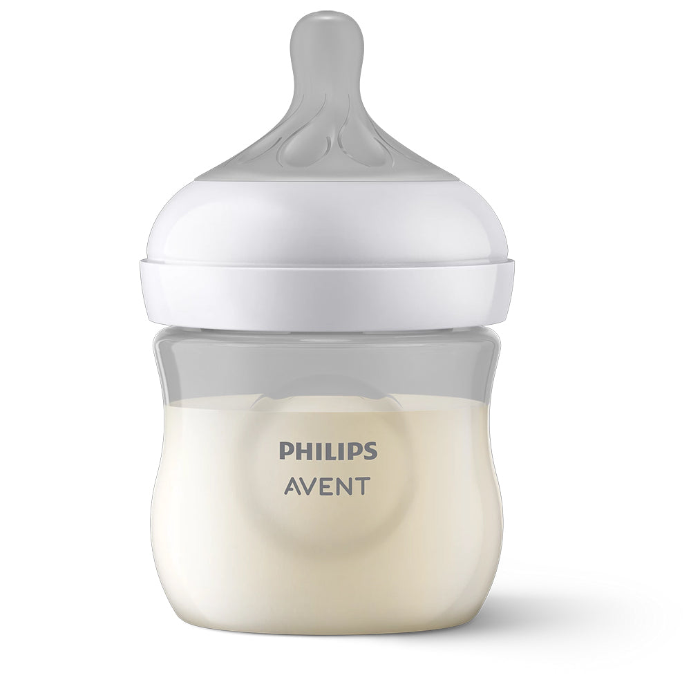 Avent Natural Response 125ml Baby Bottles, Set Of 2