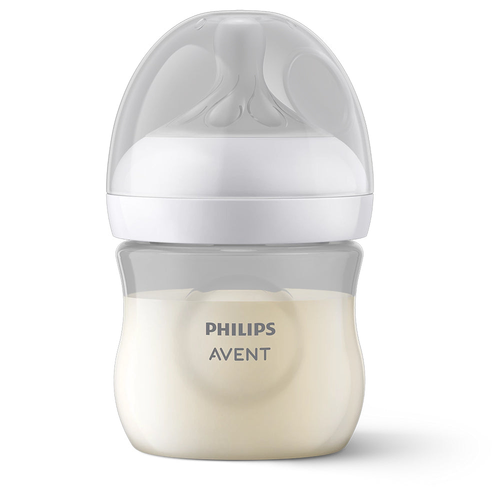 Avent Natural Response 125ml Baby Bottles, Set Of 2