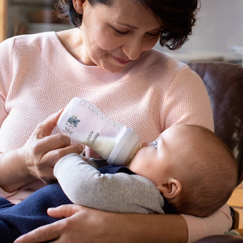 Avent Natural Response 260ml Baby Bottle, Koala