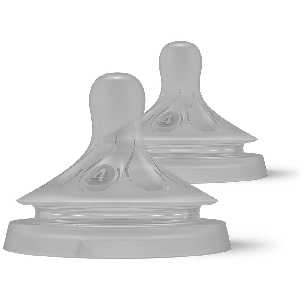Avent Natural Response Flow 4 Baby Bottle Teats, Set Of 2
