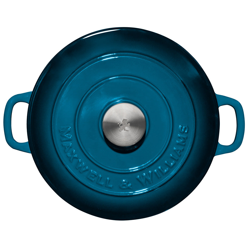Maxwell & Williams Cast Iron Round Casserole, 24cm