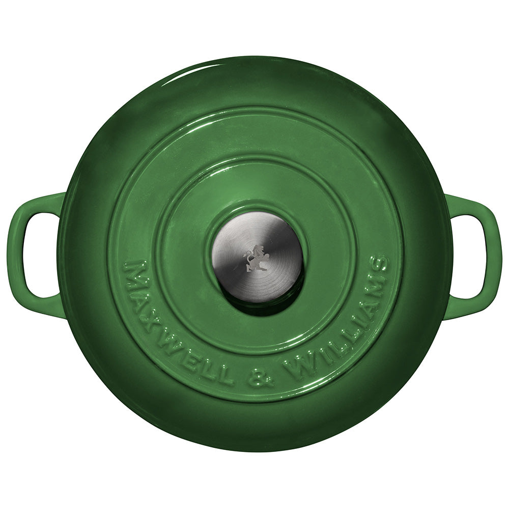 Maxwell & Williams Cast Iron Round Casserole, 24cm