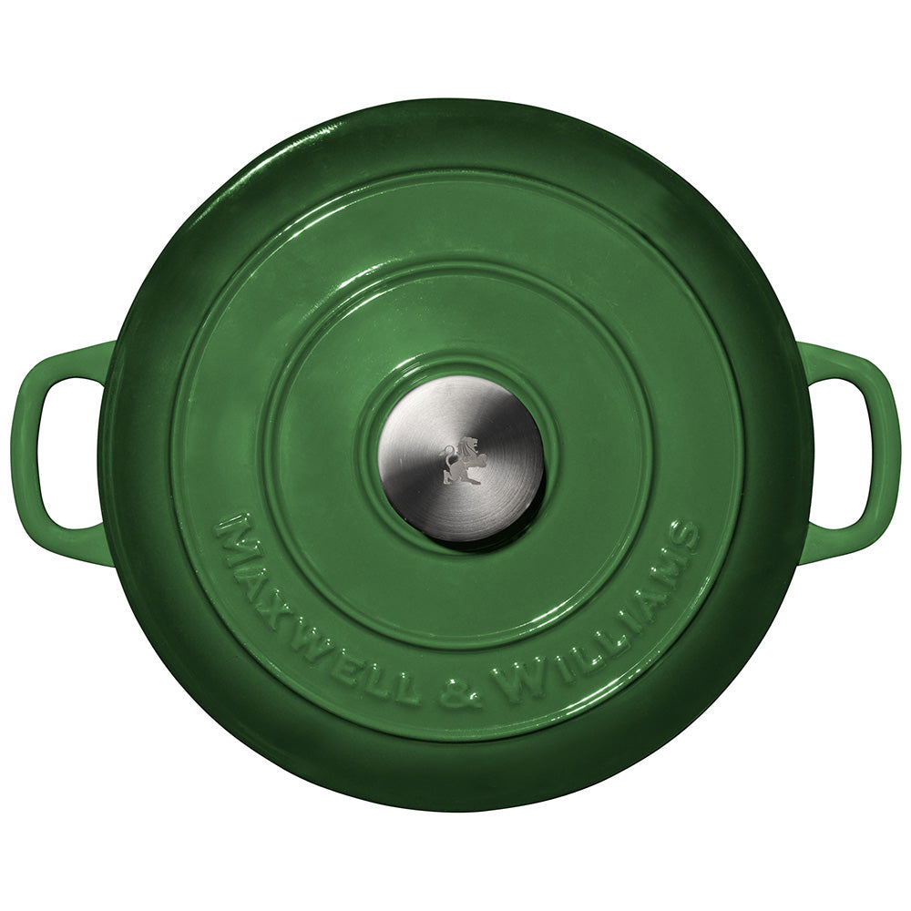 Maxwell & Williams Cast Iron Round Casserole, 26cm