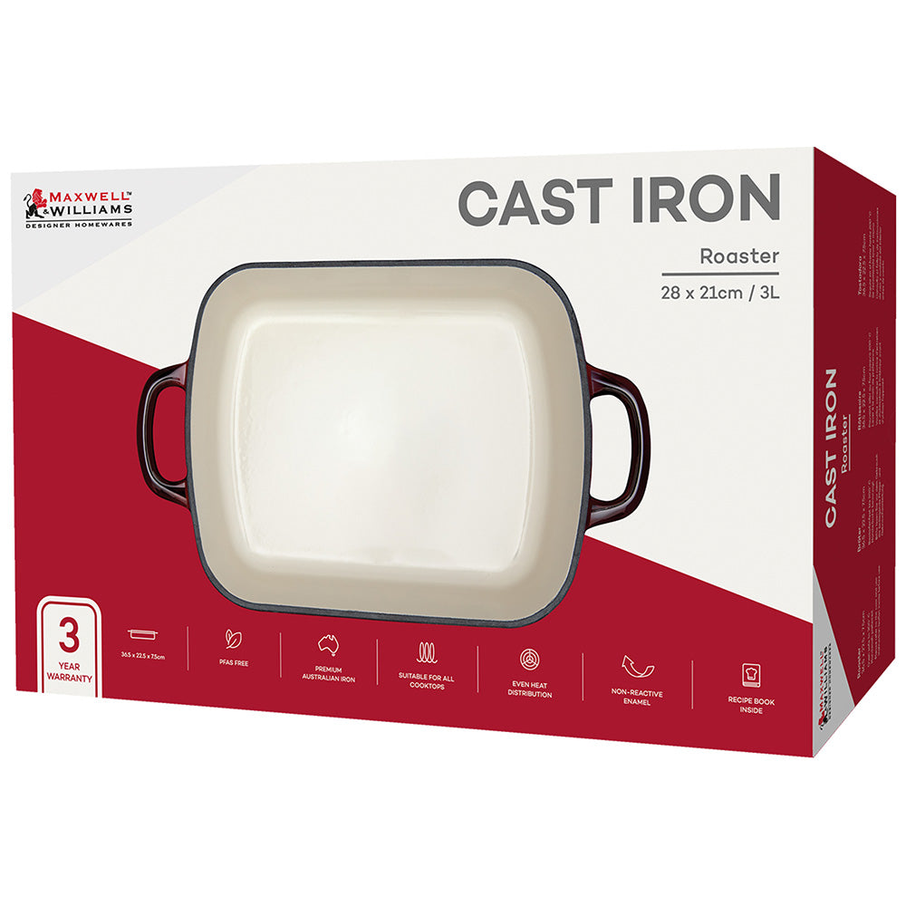 Maxwell & Williams Cast Iron Roaster, 28cm