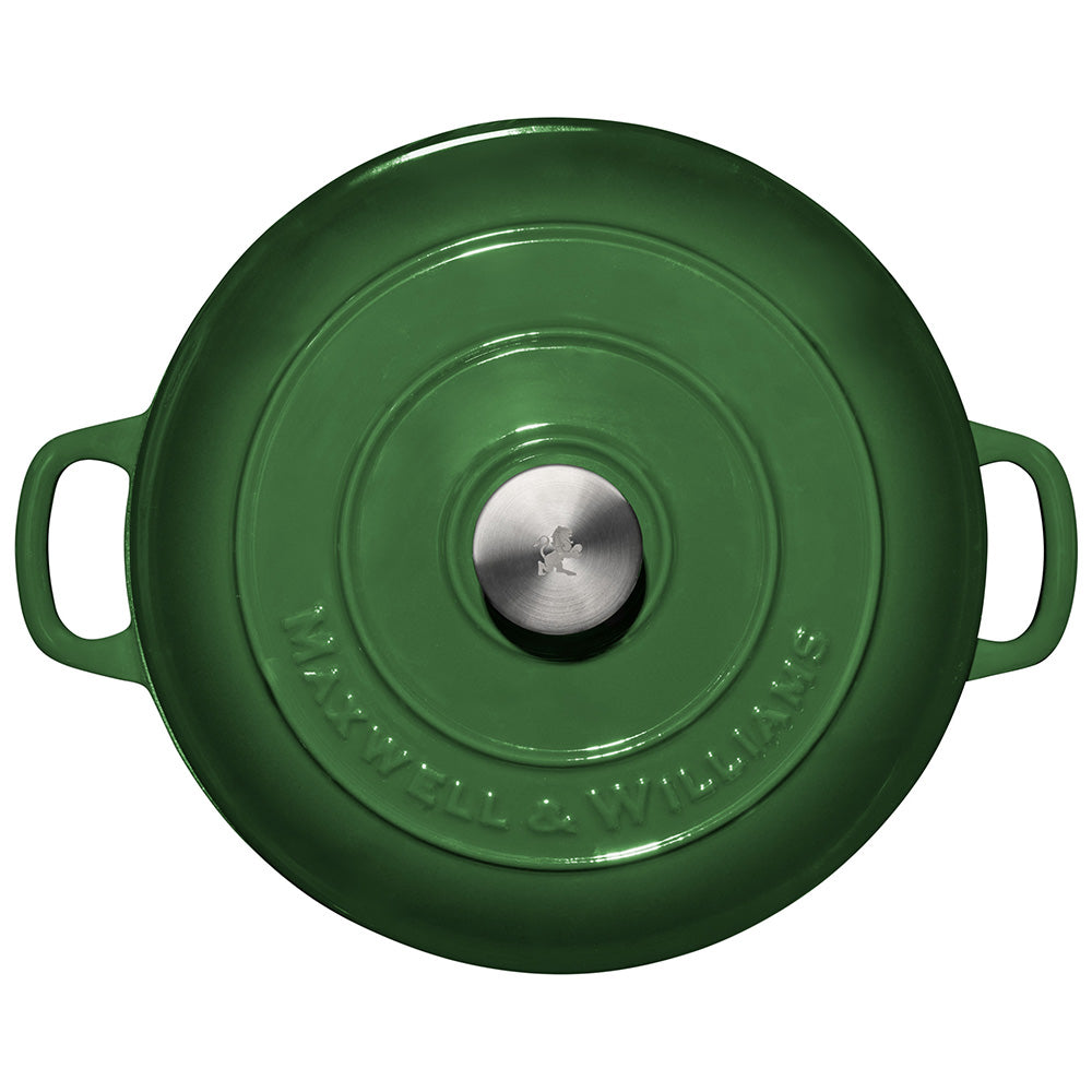 Maxwell & Williams Cast Iron Round Casserole, 28cm