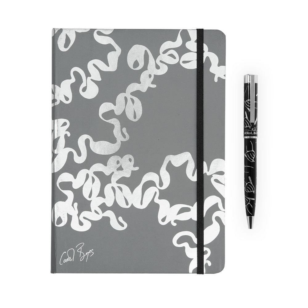 Carrol Boyes Notebook Set, Quicksilver Graphite