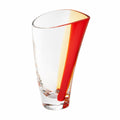Krosno Sunrise Glass Vase, 34cm