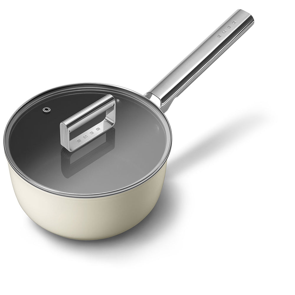 Smeg Retro Non-Stick Saucepan, 20cm