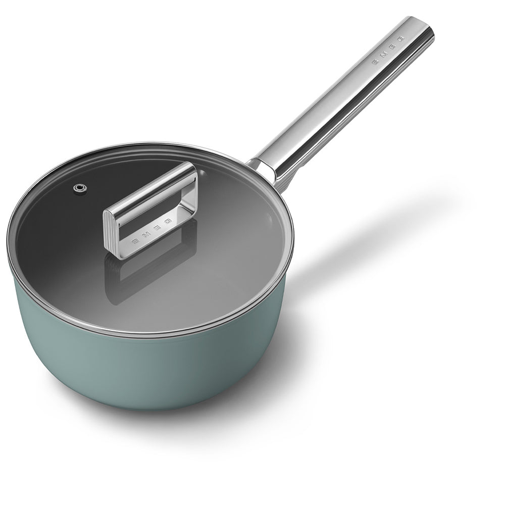 Smeg Retro Non-Stick Saucepan, 20cm