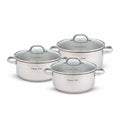 Snappy Chef Stainless Steel Cookware Set, 6pc