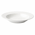 Galateo Super White Rim Pasta Bowl, 23cm