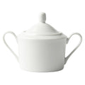 Galateo Super White Rim Sugar Pot, 250ml