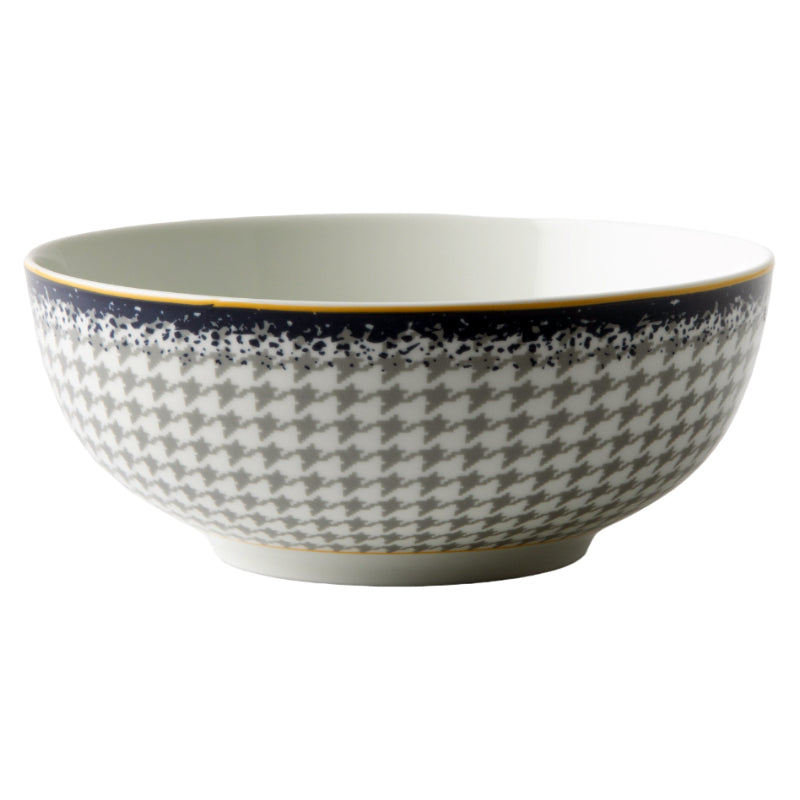 Galateo Houndstooth Cereal Bowl, 15cm