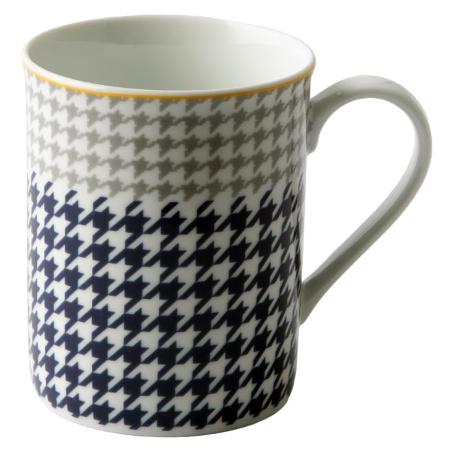 Galateo Houndstooth Mug, 250ml