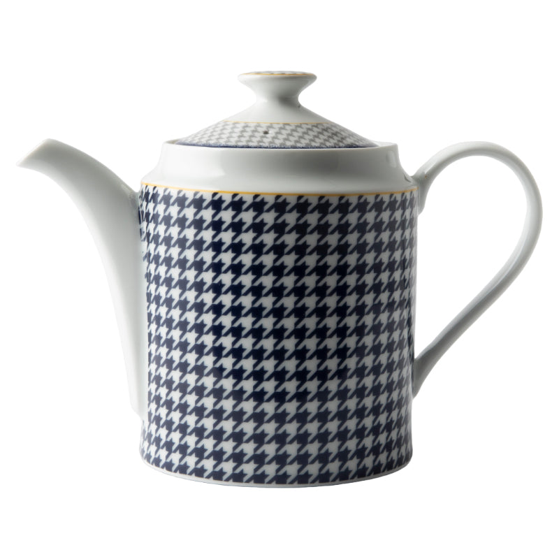 Galateo Houndstooth Teapot, 1L