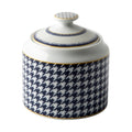Galateo Houndstooth Sugar Pot, 250ml