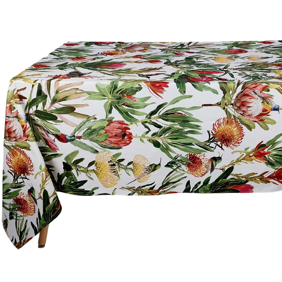 DSA Linen Cape Sunbird Rectangular Tablecloth