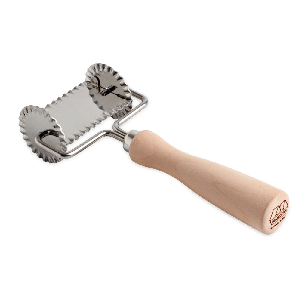 Marcato Classic Tagliapasta Squared Toothed Pasta Wheel Cutter