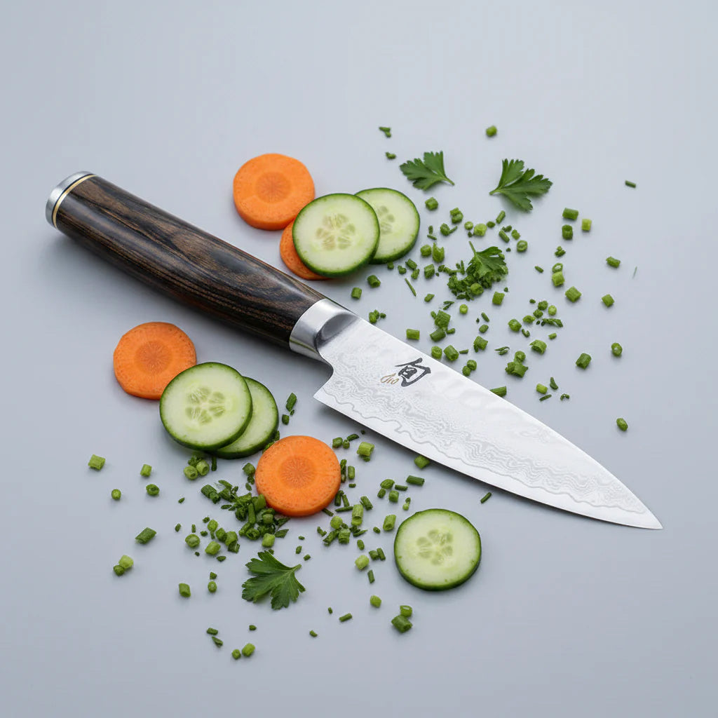 KAI Shun Premier Tim Mälzer Hammered Paring Knife, 10cm