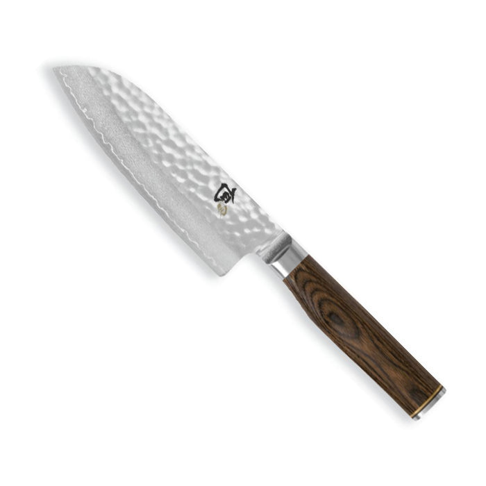 KAI Shun Premier Tim Mälzer Hammered Santoku Knife, 14cm
