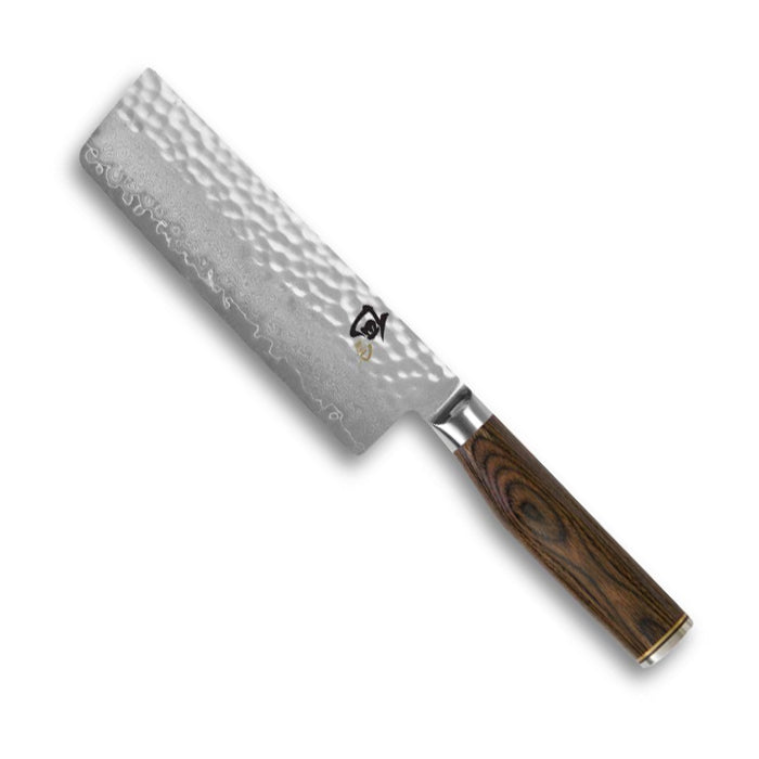 KAI Shun Premier Tim Mälzer Hammered Nakiri Vegetable Cleaver, 14cm