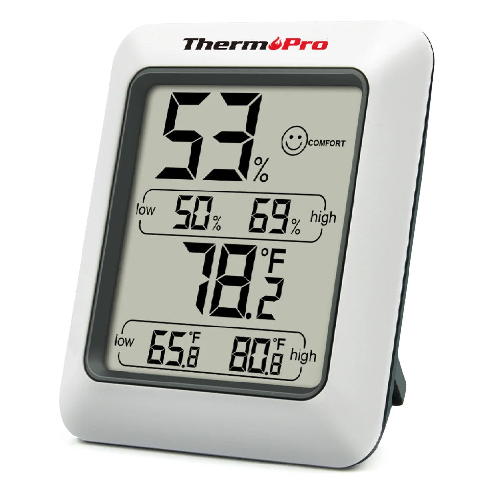 ThermoPro Digital Indoor Hygrometer Temperature And Humidity Monitor