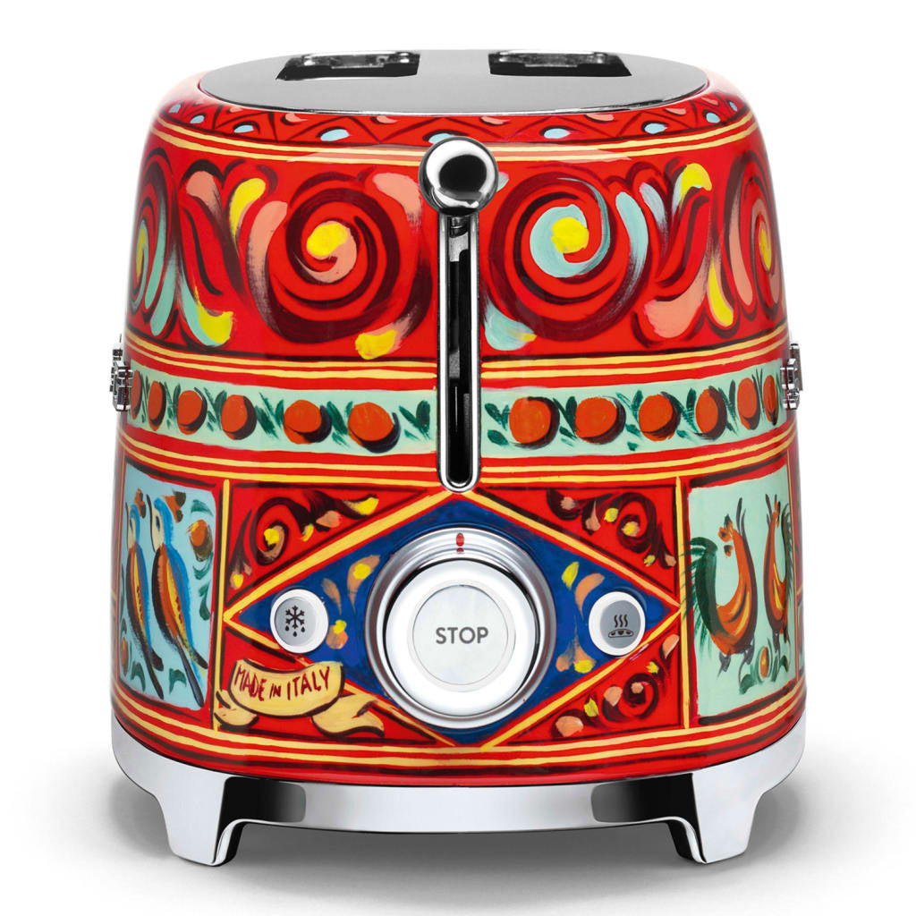 Smeg Sicily Dolce & Gabbana 2 Slice Toaster