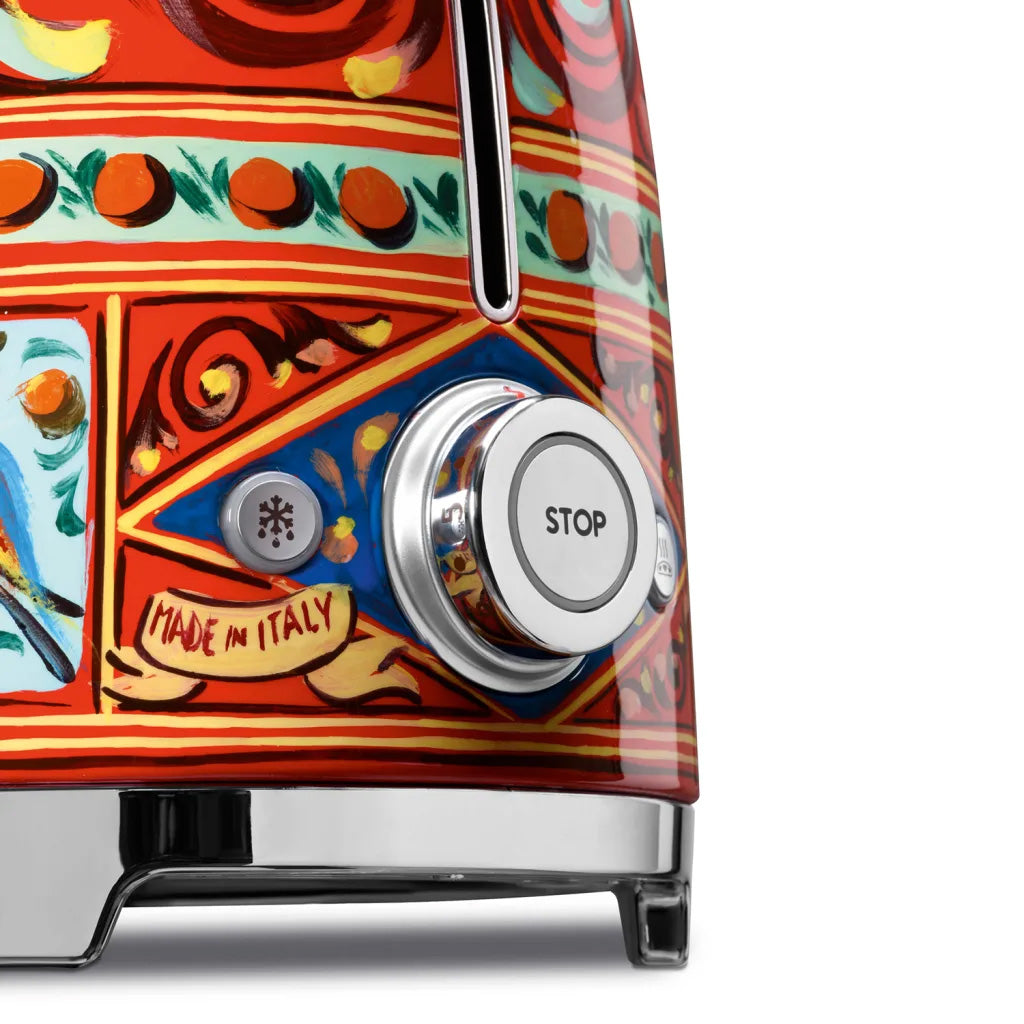 Smeg Sicily Dolce & Gabbana 2 Slice Toaster