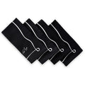Carrol Boyes Well Framed Black Napkins, Set Of 4