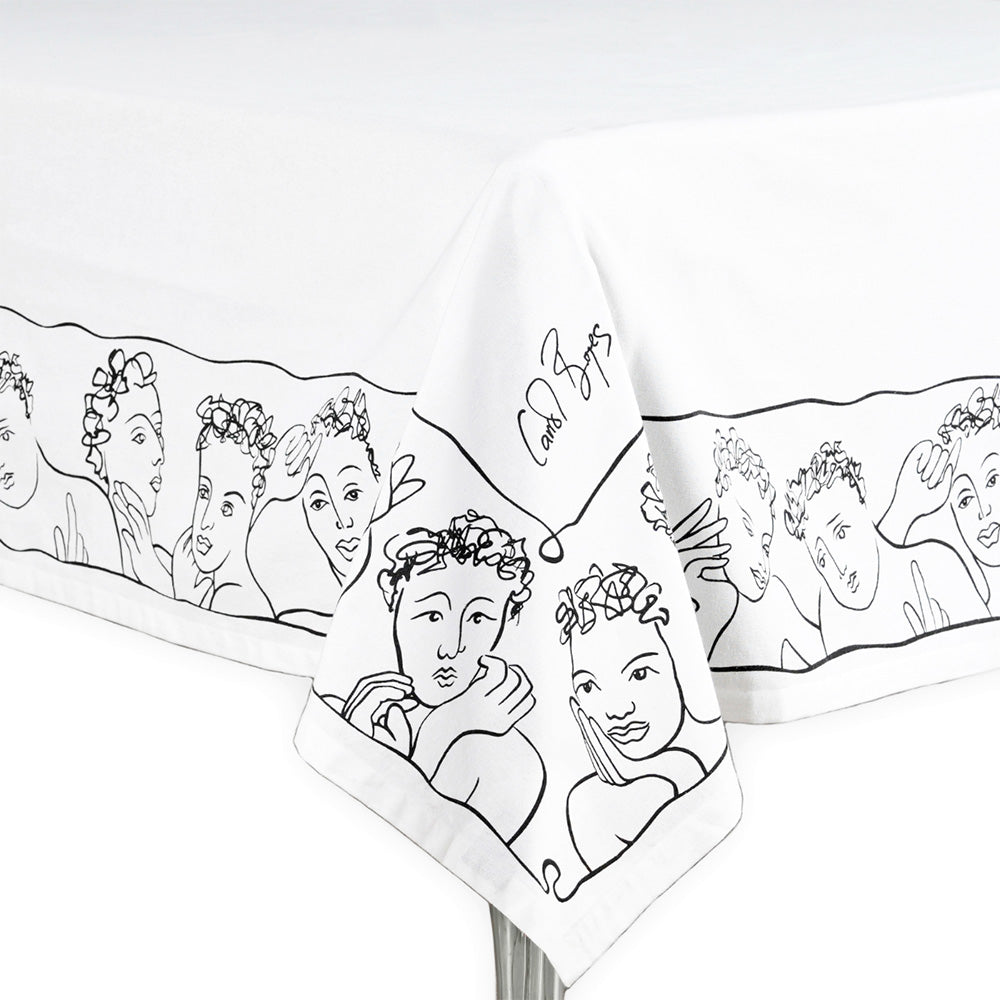 Carrol Boyes Well Framed Tablecloth, 300cm x 160cm