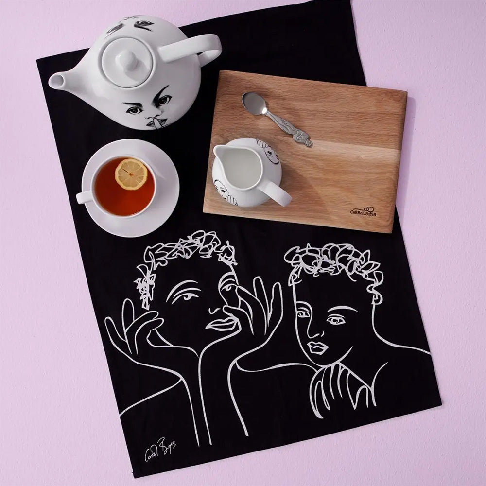 Carrol Boyes Tea Towel, Conversation
