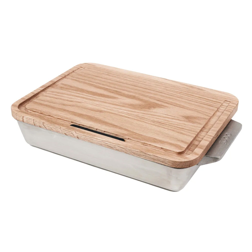 Ooni Stainless Steel Roasting Pan with Carving Board