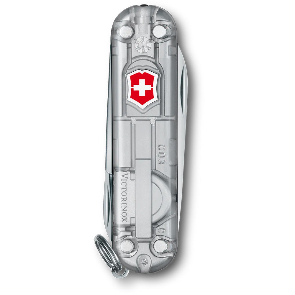 Victorinox Signature Lite Pocket Knife With LED Light, Silvertec
