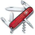 Victorinox Spartan Pocket Knife, Transparent Red