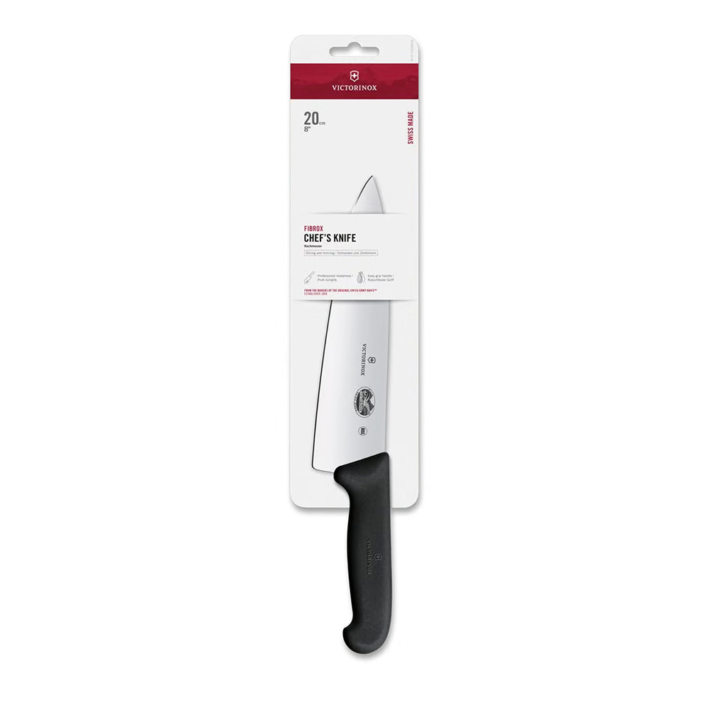 Victorinox Fibrox Dual Grip Extra Wide Chef's Knife, 20cm