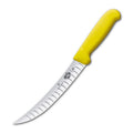 Victorinox Fibrox Fluted Curved Butcher's Knife, 20cm