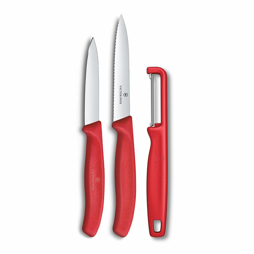 Victorinox Swiss Classic Paring Knife Set with I-Peeler, 3pc