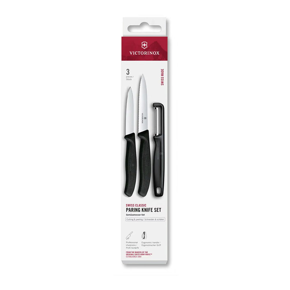 Victorinox Swiss Classic Paring Knife Set with I-Peeler, 3pc