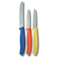 Victorinox Swiss Classic Multi-Coloured Paring Knife Set, 3pc