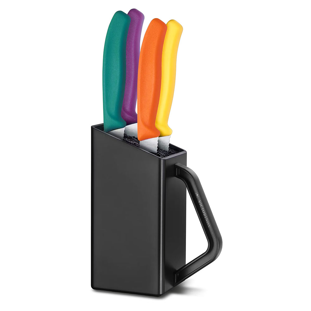Victorinox Swiss Classic Steak & Pizza Knife Block, 5pc
