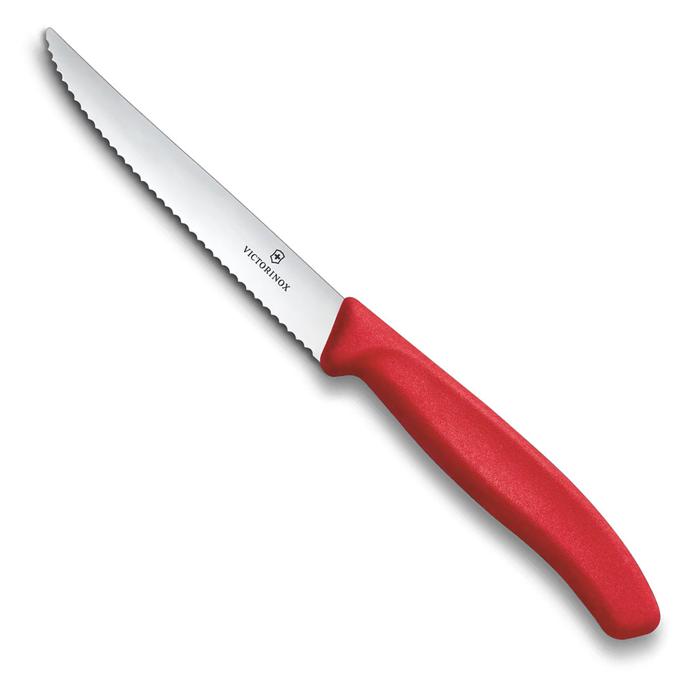 Victorinox Swiss Classic Serrated Pointed Steak Knife, 11cm