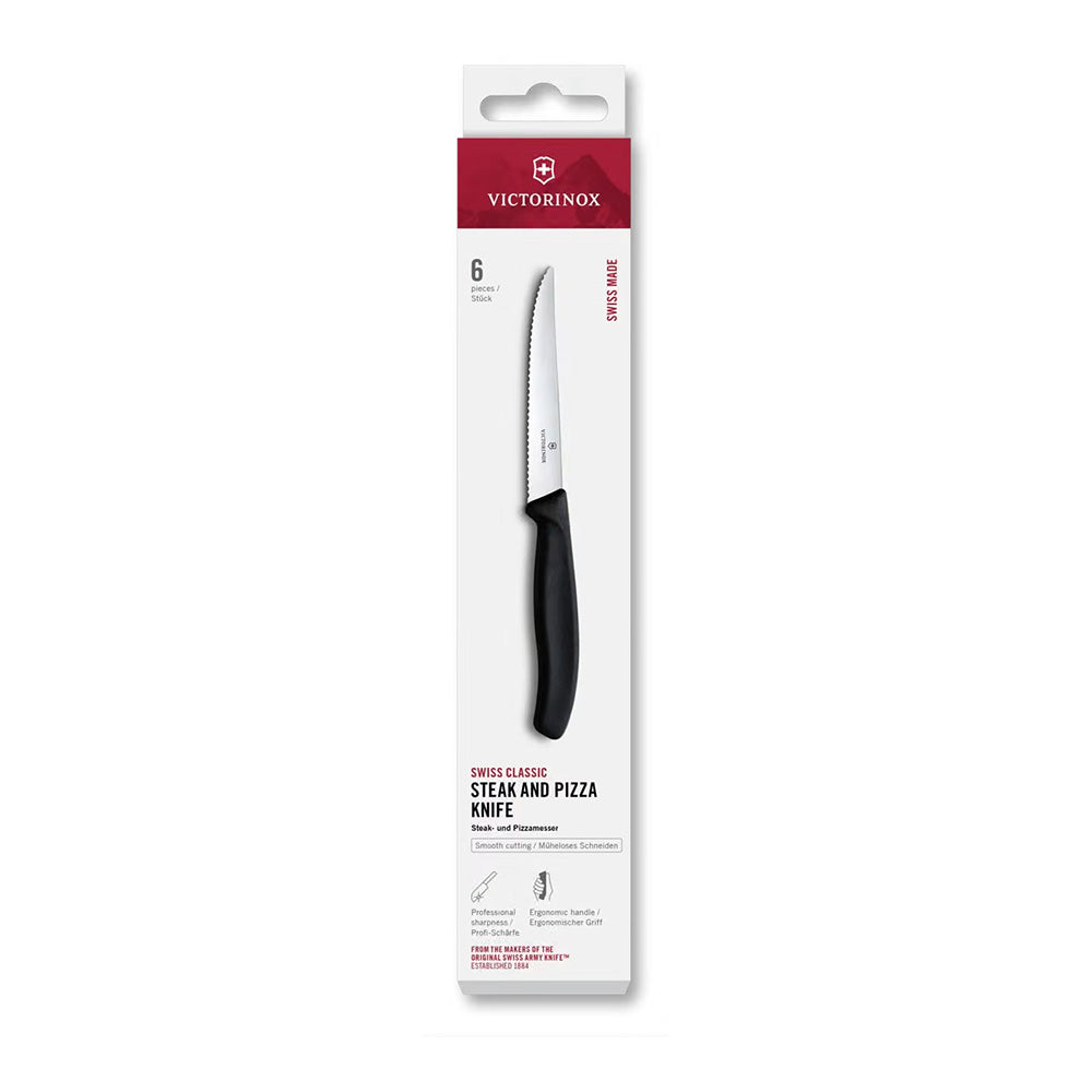 Victorinox Swiss Classic Pointed Steak Knife Set, Set Of 6