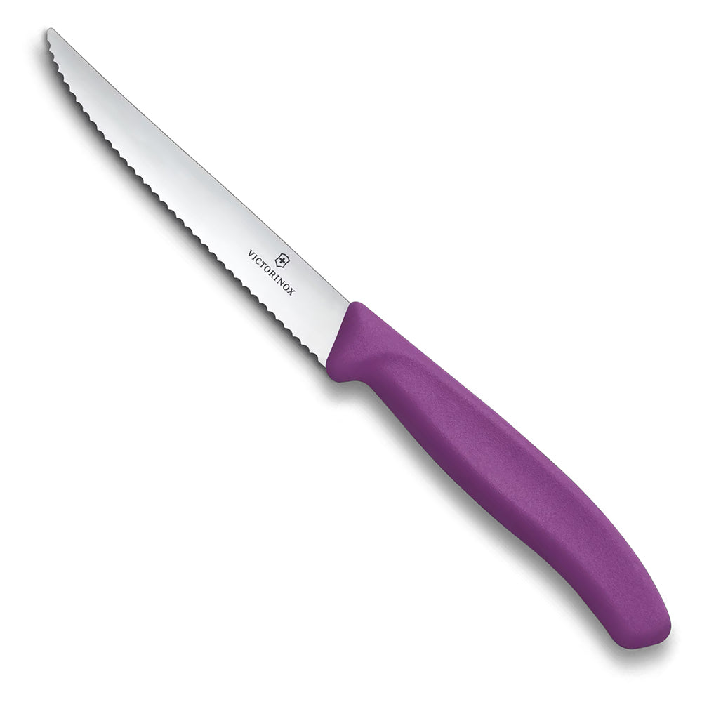 Victorinox Swiss Classic Serrated Pointed Steak Knife, 11cm