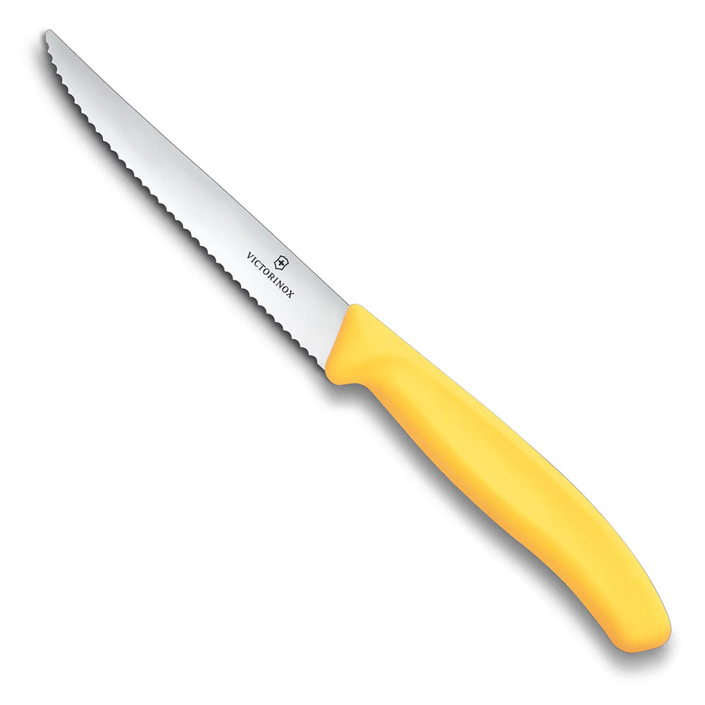 Victorinox Swiss Classic Serrated Pointed Steak Knife, 11cm