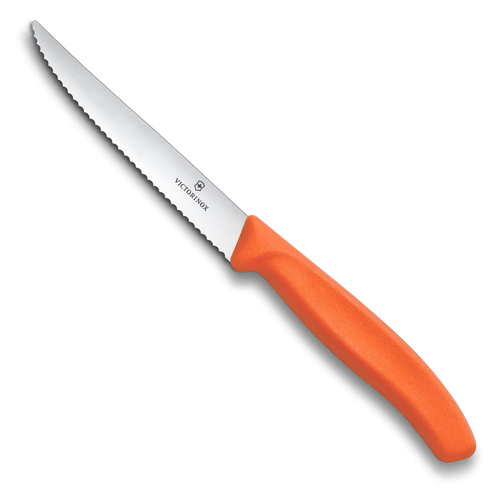 Victorinox Swiss Classic Serrated Pointed Steak Knife, 11cm
