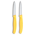 Victorinox Swiss Classic Plain and Serrated Paring Knife Set, 8cm