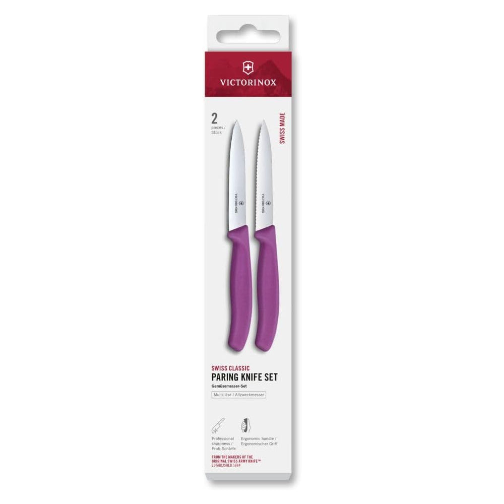 Victorinox Swiss Classic Pointed Paring Knife Set, 10cm