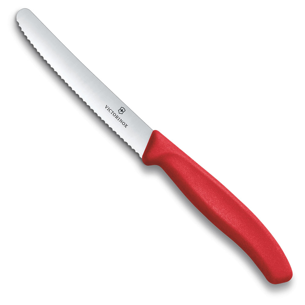 Victorinox Swiss Classic Round Serrated Paring Knife, 11cm