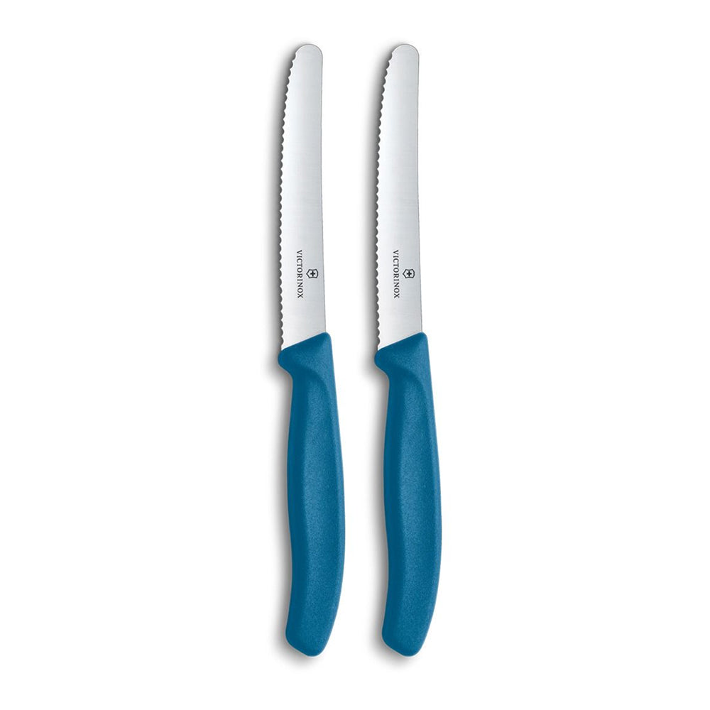 Victorinox Swiss Classic Rounded Serrated Paring Knife Set, 11cm