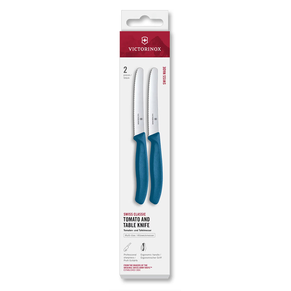 Victorinox Swiss Classic Tomato and Table Knife, Set of 2